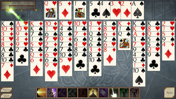 Игра FreeCell Quest, скриншот
