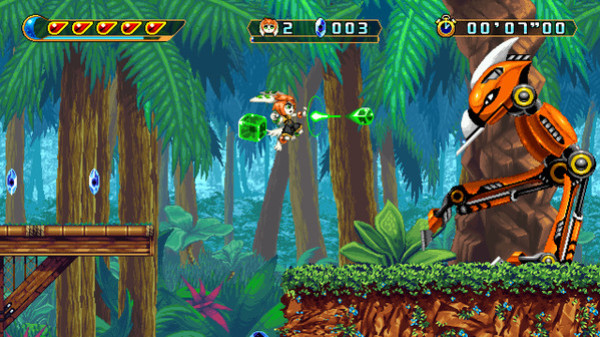 Игра Freedom Planet 2, скриншот