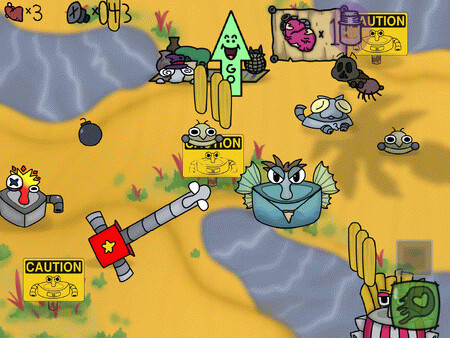 Игра Freeky Faucets Arcade, скриншот