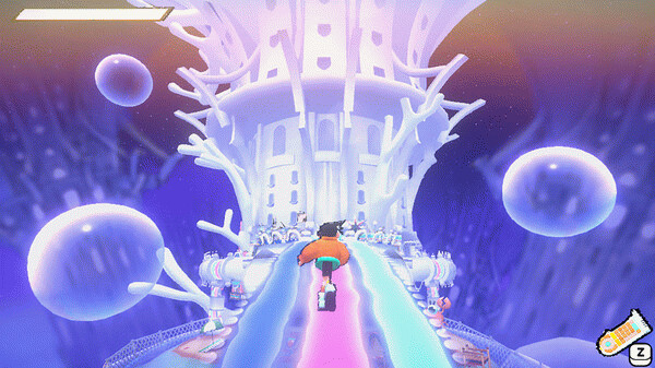 Игра FREERIDE, скриншот
