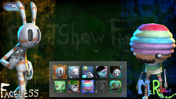 Игра FrightShow Fighter, скриншот