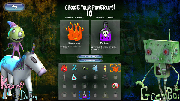 Игра FrightShow Fighter, скриншот