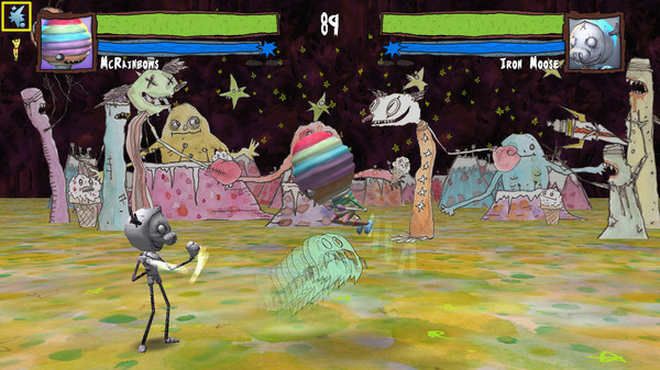 Игра FrightShow Fighter, скриншот