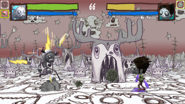 Игра FrightShow Fighter, скриншот