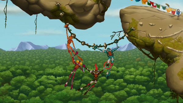 Игра Frog Climbers, скриншот