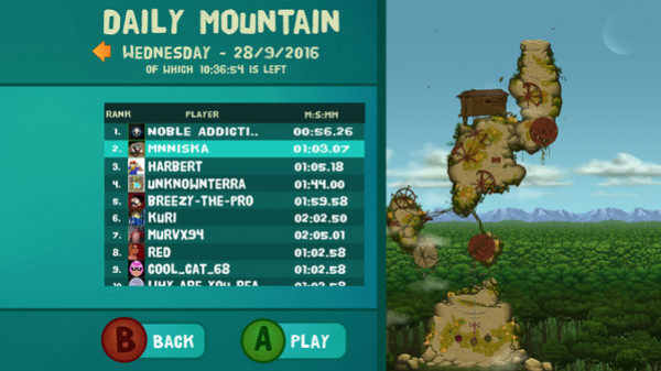 Игра Frog Climbers, скриншот