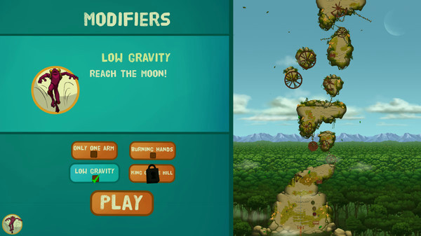 Игра Frog Climbers, скриншот