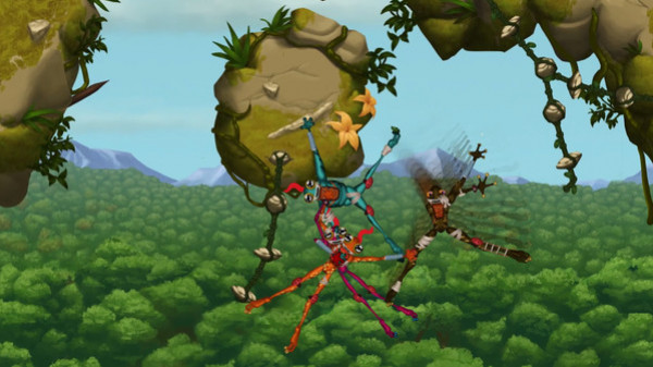 Игра Frog Climbers, скриншот