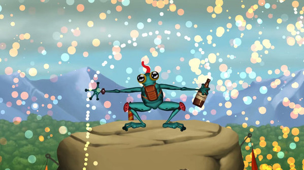 Игра Frog Climbers, скриншот