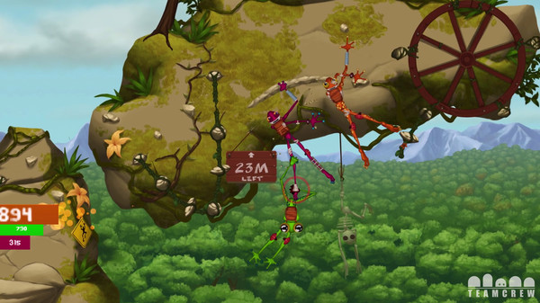 Игра Frog Climbers, скриншот