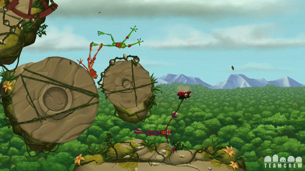 Игра Frog Climbers, скриншот