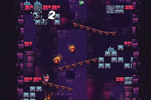 Игра Frog Demon, скриншот