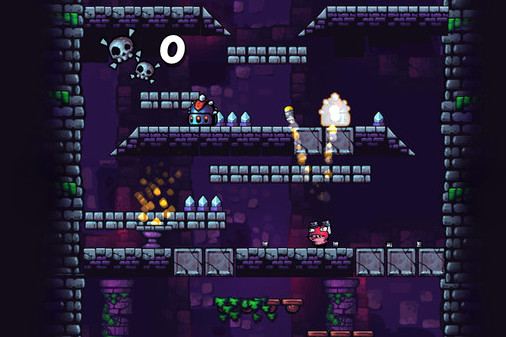 Игра Frog Demon, скриншот