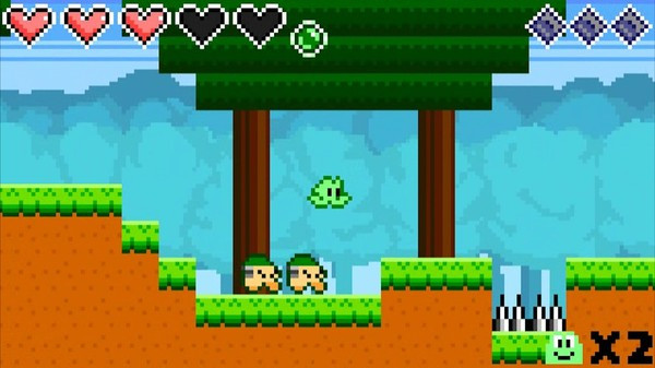 Игра Frog Hop, скриншот