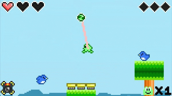Игра Frog Hop, скриншот