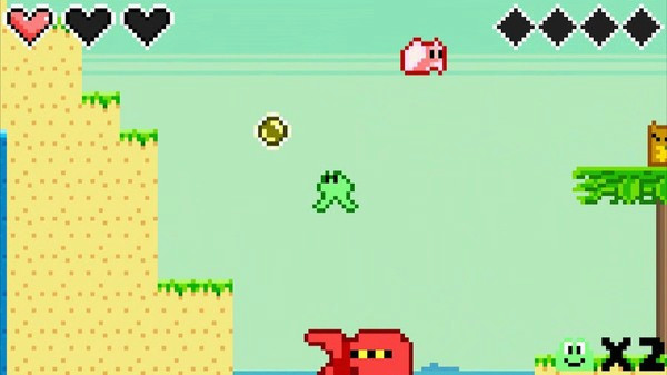 Игра Frog Hop, скриншот