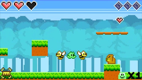 Игра Frog Hop, скриншот