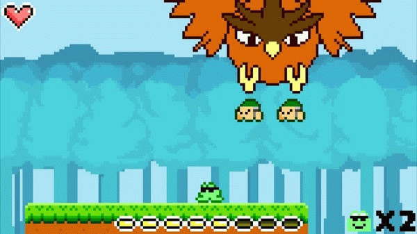 Игра Frog Hop, скриншот