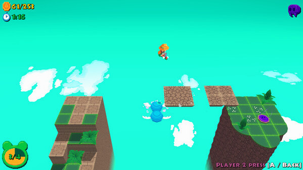 Игра Frogun Encore, скриншот
