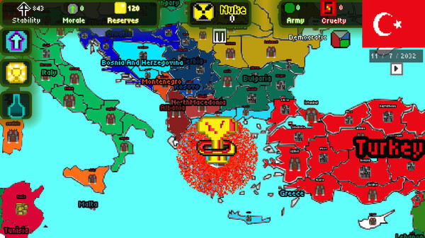 Игра Front Frontiers, скриншот