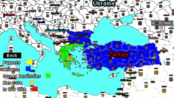 Игра Front Frontiers, скриншот
