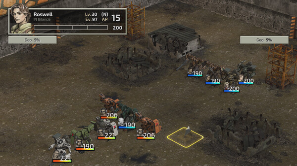 Игра FRONT MISSION 2: Remake, скриншот