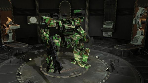Игра Front Mission Evolved, скриншот