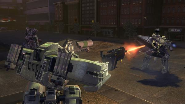 Игра Front Mission Evolved, скриншот