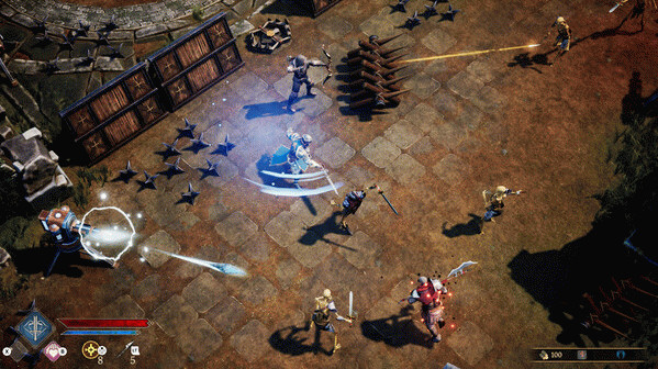 Игра Frontier Paladin, скриншот