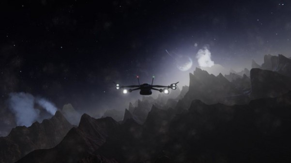 Игра Frontier Pilot Simulator, скриншот