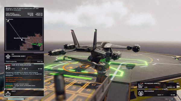 Игра Frontier Pilot Simulator, скриншот