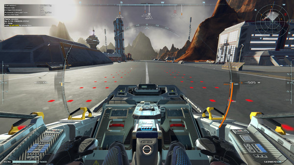 Игра Frontier Pilot Simulator, скриншот