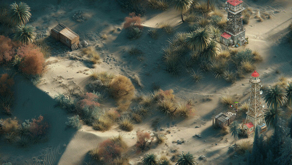 Игра Frontline: Afrika Korps, скриншот