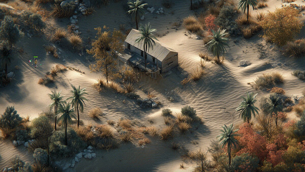 Игра Frontline: Afrika Korps, скриншот