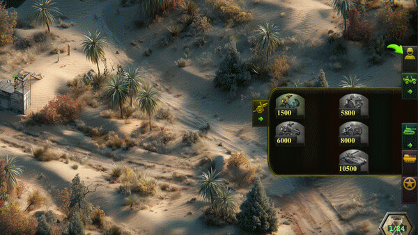 Игра Frontline: Afrika Korps, скриншот