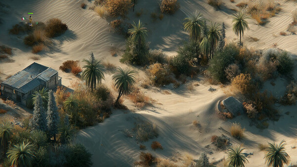 Игра Frontline: Afrika Korps, скриншот