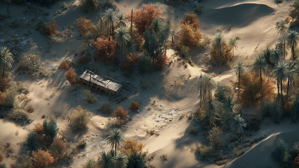 Игра Frontline: Afrika Korps, скриншот