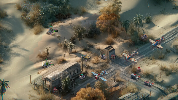 Игра Frontline: Afrika Korps, скриншот