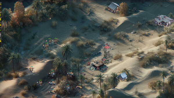 Игра Frontline: Afrika Korps, скриншот