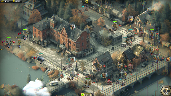 Игра Frontline: Assault Corps WW2, скриншот