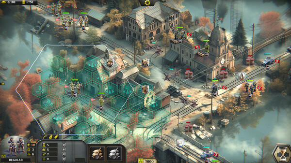 Игра Frontline: Assault Corps WW2, скриншот