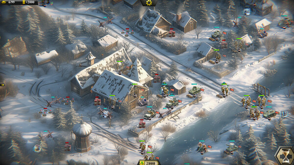 Игра Frontline: Assault Corps WW2, скриншот
