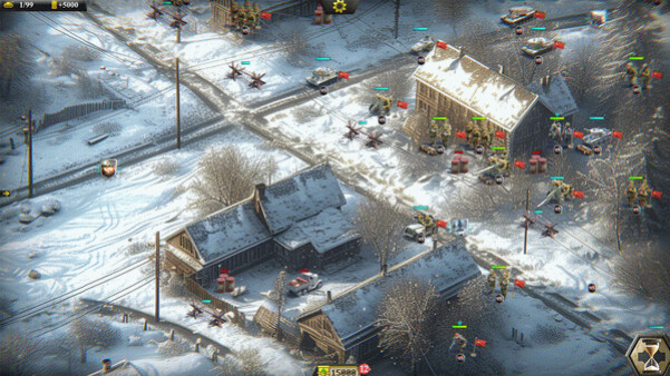 Игра Frontline: Assault Corps WW2, скриншот