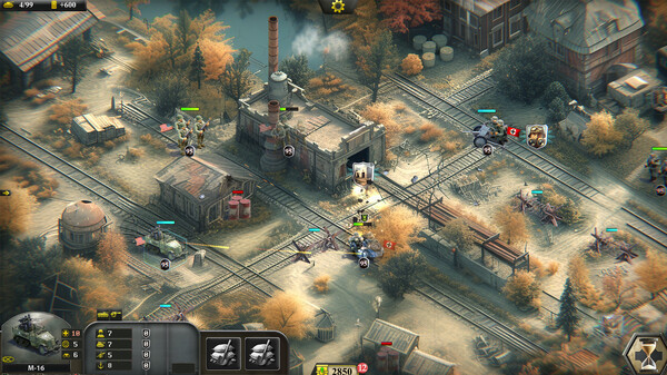 Игра Frontline: Assault Corps WW2, скриншот