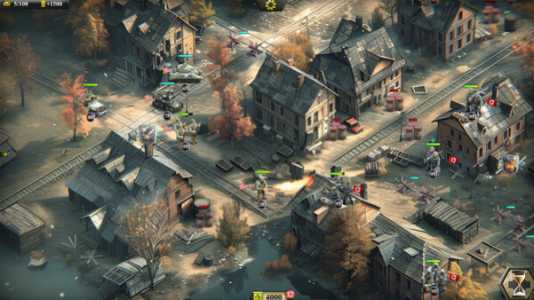 Игра Frontline: Assault Corps WW2, скриншот