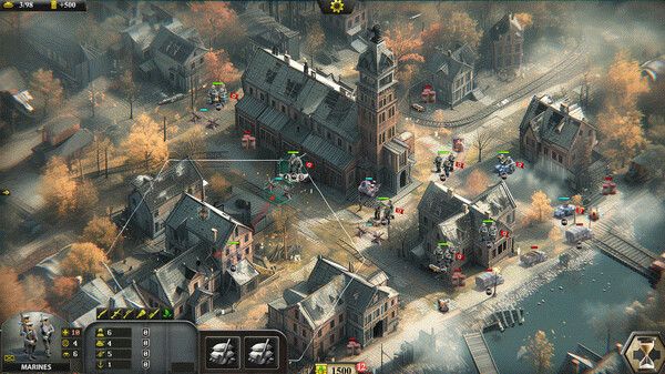 Игра Frontline: Assault Corps WW2, скриншот