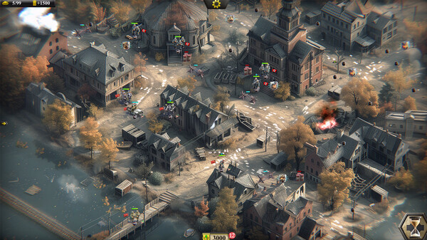Игра Frontline: Assault Corps WW2, скриншот