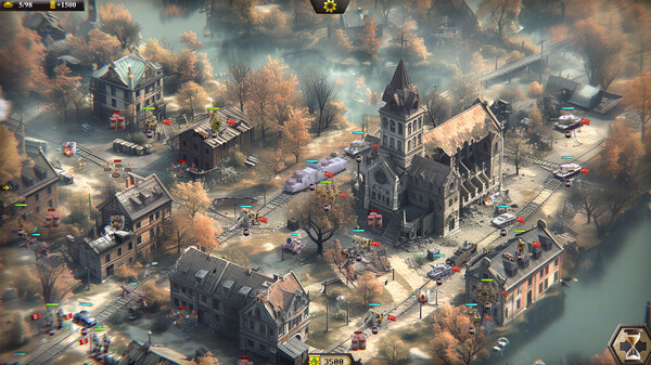 Игра Frontline: Assault Corps WW2, скриншот