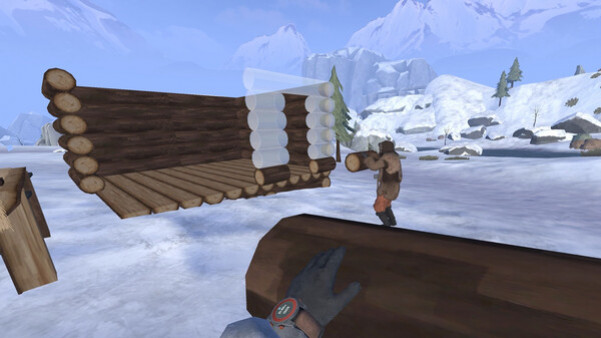 Игра Frost Survival VR, скриншот