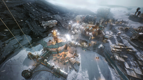 Игра Frostpunk 2: Breach of Trust, скриншот